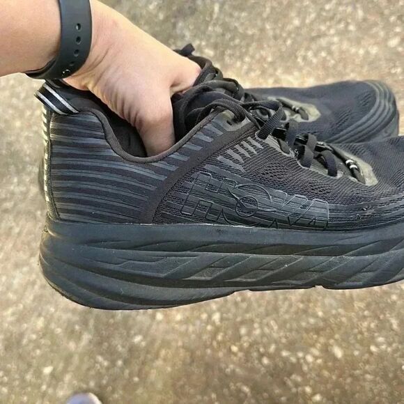 Hoka Bondi 6 Running Shoes Black Women’s Size 11 - Picture 11 of 11